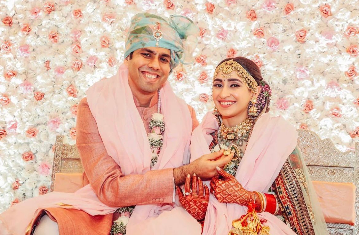 Sabyasachi bride green lehenga